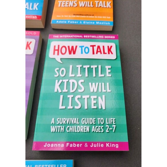 Lot of 5 How to Talk Siblings, So Little Kids, So Kids, So Teens Paperback Books - Picture 6 of 8